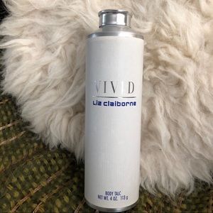Vivid for Women by Liz Claiborne Body Talc 4.0 oz